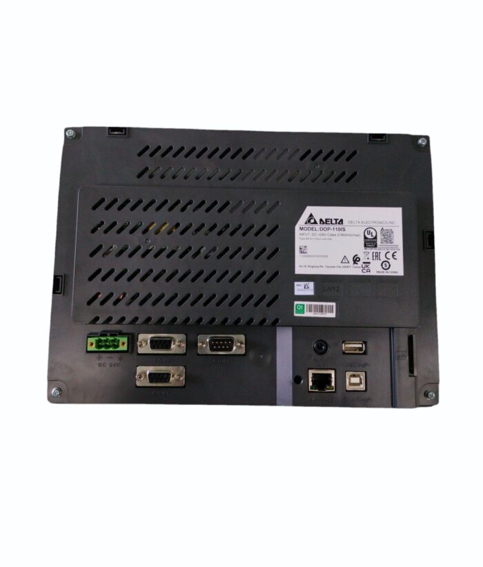 Delta DOP-110IS 10.1-inch HMI with Ethernet and SD