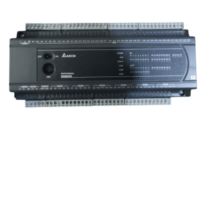 Delta PLC DVP60ES200R, 60 I/O, relay output, rugged control PLC