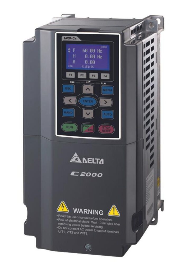 Delta VFD015C43A-21 – 2 HP, 460V Variable Frequency Drive
