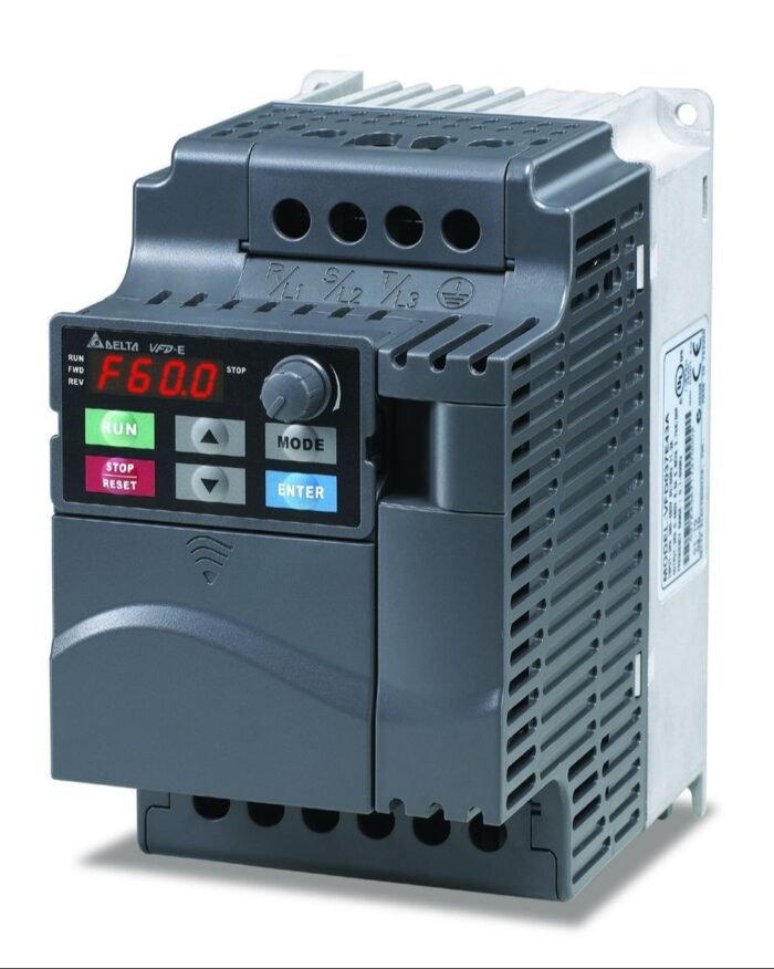 Delta VFD015E21A – 2 HP 1-Phase AC Drive