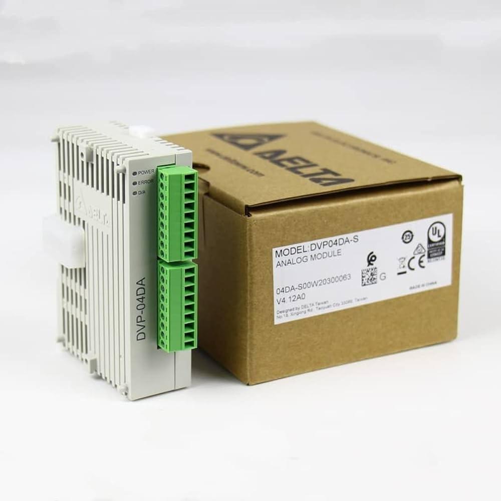 Delta DVP04AD-S2 4-channel analog input PLC expansion module