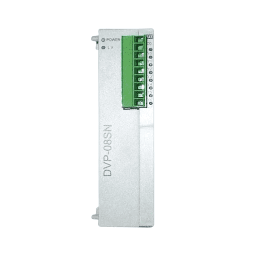 Delta DVP08SM11N expansion module, 4DI/4DO relay output