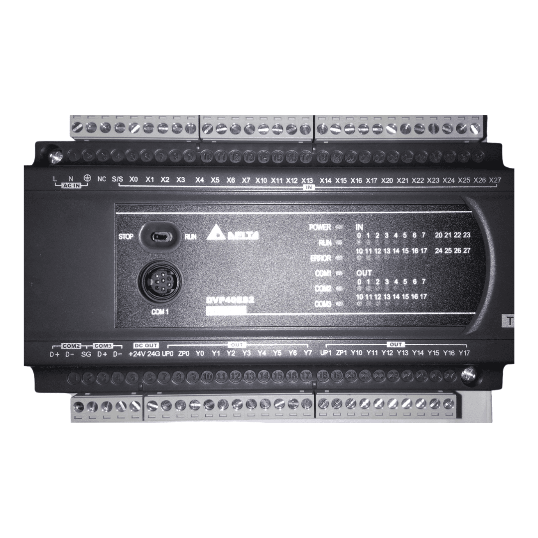 Delta DVP40ES200T PLC, 40 I/O, NPN transistor outputs, high-speed control