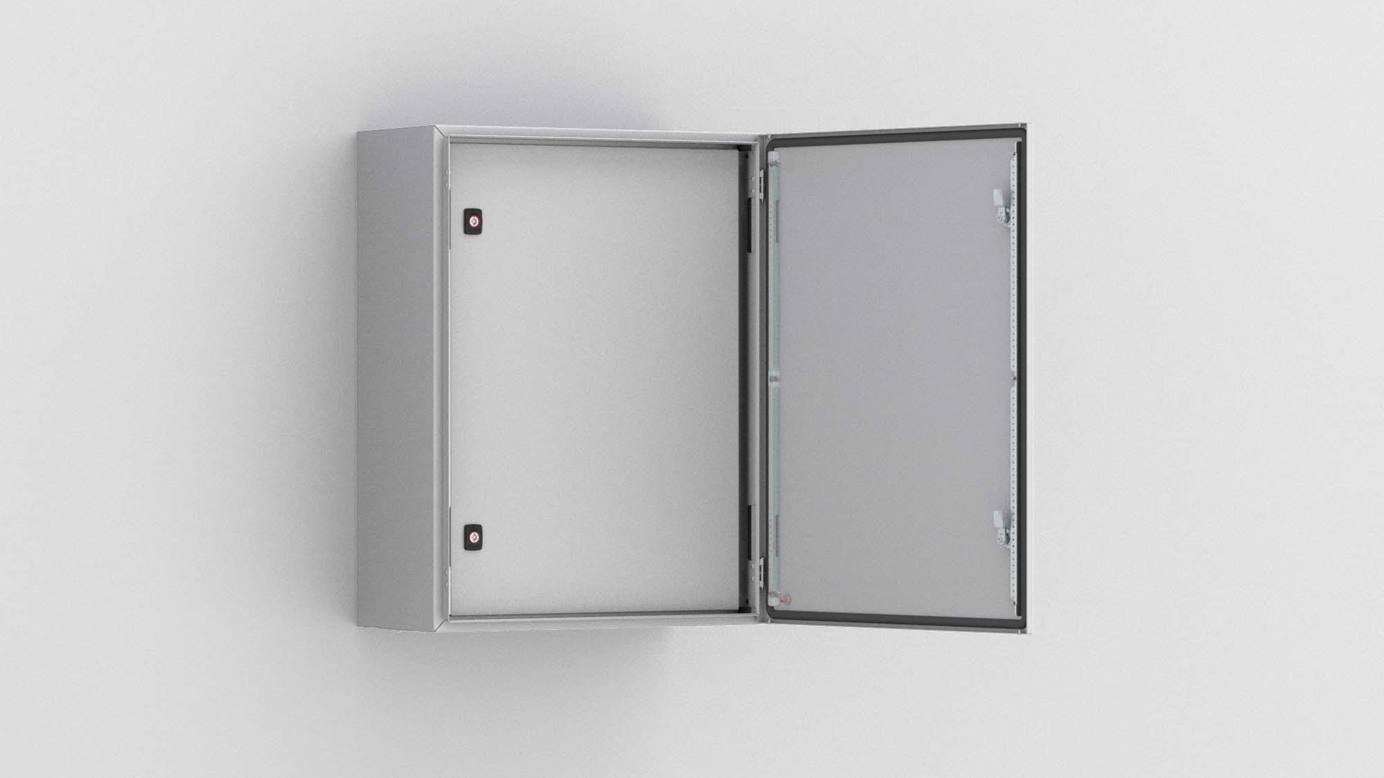 MAS Series Single-Door Wall-Mount Enclosure – Durable mild steel enclosure with IP66 protection, designed for industrial and automation applications.