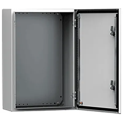 MAS Series Single-Door Wall-Mount Enclosure – Durable mild steel enclosure with IP66 protection, designed for industrial and automation applications