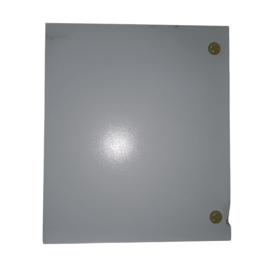 MAS Series Wall-Mount Enclosure – A sturdy, industrial-grade metal enclosure with a sleek, light gray finish, designed for housing electrical and automation components. Features a secure, hinged door with a robust locking mechanism for protection and easy access.